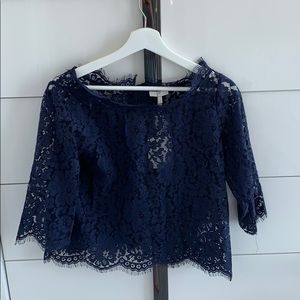 joie lace blouse